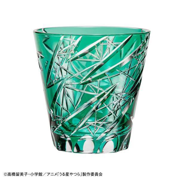 TVアニメ『うる星やつら』から、ラムちゃんをイメージした煌びやかな江戸切子グラスが登場！ 400点限定で販売