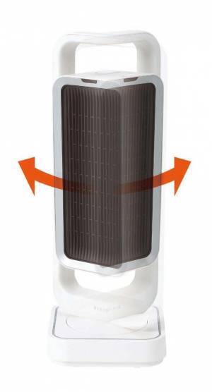 ヤマダホールディングス オリジナル暖房商品　暖かさ広がる 上下左右の首振り機能「3Dセラミックファンヒーター」発売