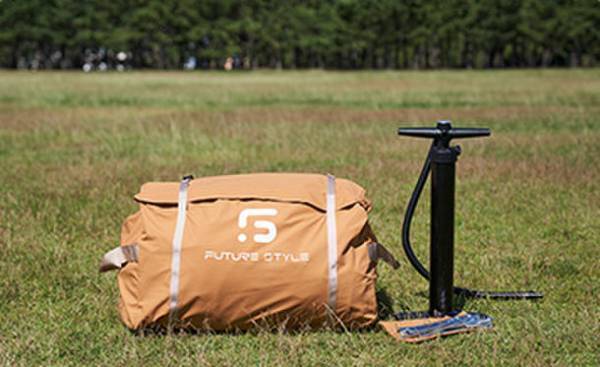 たった60秒でテント設営できる次世代型テント　FUTURE STYLE Air Tent(フューチャースタイルエアーテント)の先行予約販売をMakuakeにて11/13より開始
