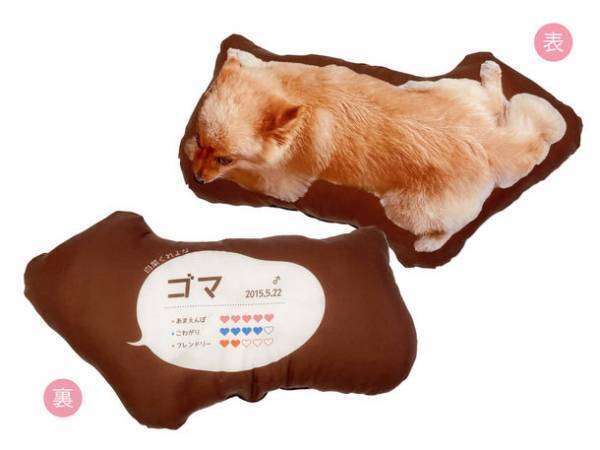 愛犬のお腹でお昼寝する夢を叶える！愛犬・愛猫が超リアルなクッションになる「まるっとうちのコごろーんクッション」が販売開始