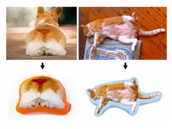 愛犬のお腹でお昼寝する夢を叶える！愛犬・愛猫が超リアルなクッションになる「まるっとうちのコごろーんクッション」が販売開始