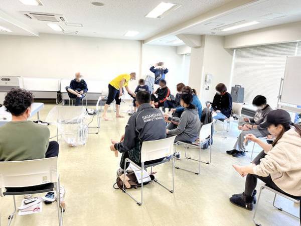 相模原市スポーツ協会グループ主催「テーピング講習会」へ鍼灸接骨院を経営する、株式会社ほねごりが社員を講師として派遣