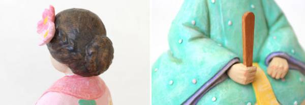 彫刻家 灰原愛の雛人形を商品化！作品の雰囲気をそのままに、完全再現で限定生産