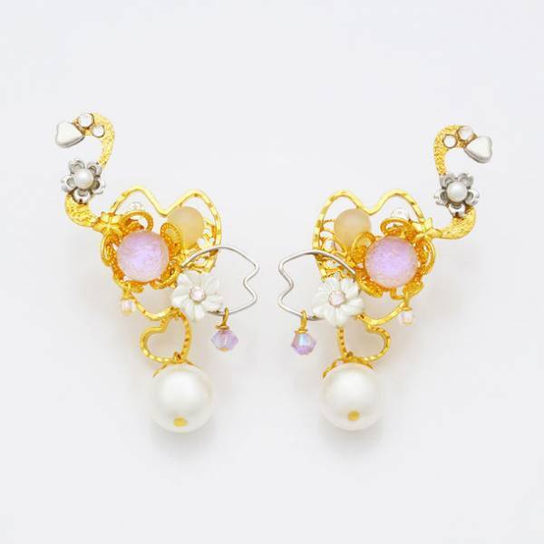 ピアスのようなイヤリング「ぴあり」を製作するジュエリー京都から京ガラス「源氏物語シリーズ」第9弾となる新作「花散里」を11月18日(金)に発売！