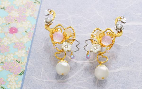 ピアスのようなイヤリング「ぴあり」を製作するジュエリー京都から京ガラス「源氏物語シリーズ」第9弾となる新作「花散里」を11月18日(金)に発売！