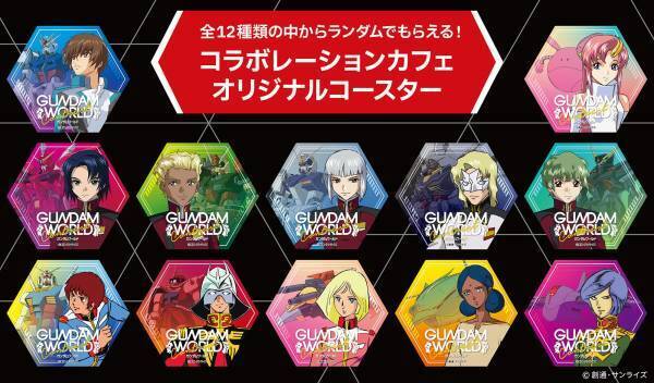 「ガンダムワールドCONTRAST in 大阪」開催を記念した「ガンダムワールドCONTRAST コラボレーションカフェ」ひらかたパーク園内にオープン
