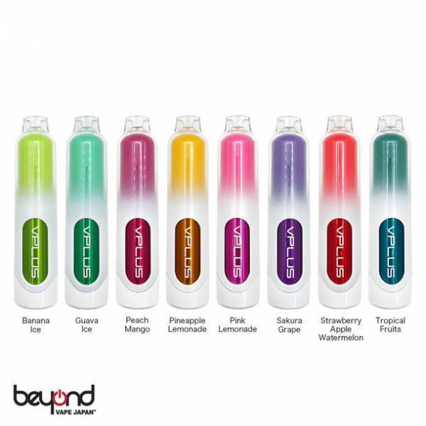 業界最大の吸引数を更新、6,500回吸引可能な持ち運び型シーシャ「吸うフルーツスティック VPLUS」が販売開始