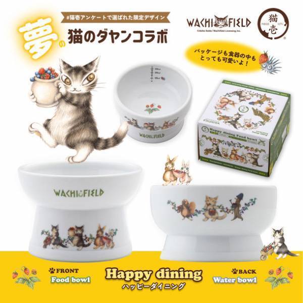 “猫のダヤン”限定デザインのコラボ商品が数量限定で11月下旬に新発売！食器・おもちゃの人気シリーズ！累計発行部数320万部を記録した大人気キャラクター