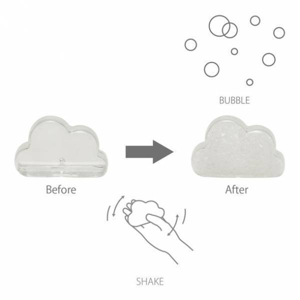 不思議な化学変化や現象をインテリアとして楽しめるサイエンス雑貨Fun Scienceから新商品「あわくも」「あわふじ」が11月に発売！