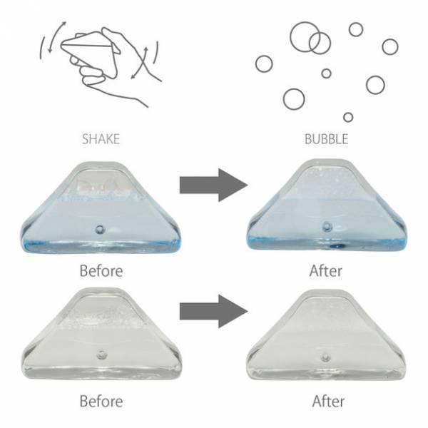 不思議な化学変化や現象をインテリアとして楽しめるサイエンス雑貨Fun Scienceから新商品「あわくも」「あわふじ」が11月に発売！