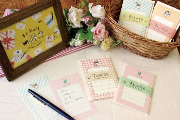 文具女子博限定商品をオンラインショップでも11月29日より発売！　～そえぶみミニレター・デコシール～