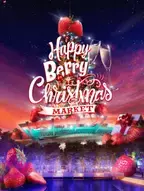 イチゴづくしのクリスマス！「たまアリ△タウンクリスマスマーケット ～Happy Berry Christmas～」12月8日～25日開催