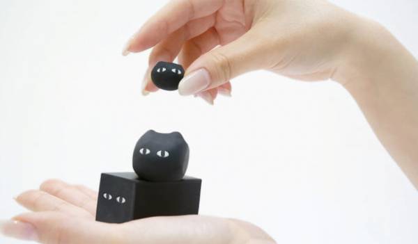 使うほどに愛着が湧く！？『ネコゴム』11月下旬発売　自分の好きな形に育てられる消しゴム