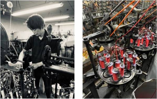 地方発！伝統と先端テクノロジーのコラボ　光を編んだシューレースが誕生