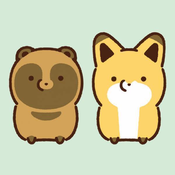 「タヌキとキツネ」の公式オンラインショップが日本最大級のキャラクターグッズ専門オンラインストア「ホープリー」に11月24日(木)オープン！