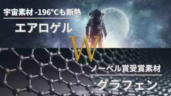 宇宙服素材エアロゲル×ノーベル賞素材グラフェン　羽毛布団のいらないオールインワン掛け布団「INFINITY WARM」12月9日先行予約販売開始！