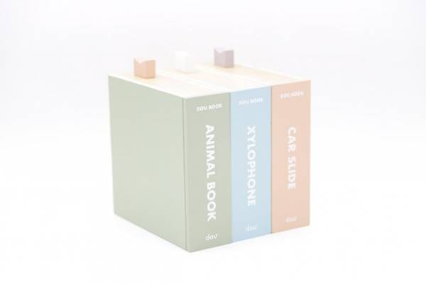 木のおもちゃブランド「dou?」より、本型BOXにおもちゃが入った“DOU BOOK”シリーズ 3型が12月初旬に発売