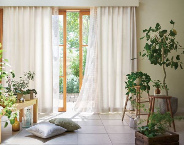 機能性とデザイン性を両立させたカーテン　ファブリックシリーズ「Eco de Happiness」を11/30に発売！