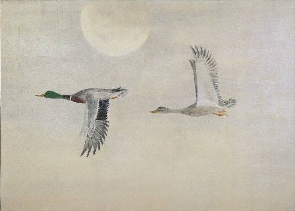 上村淳之 文化勲章受章記念 こころの花鳥画　上村松篁・淳之展を開催します。