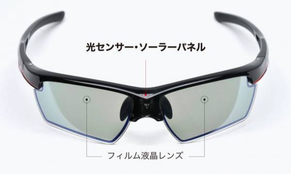 一瞬でレンズ濃度がかわる次世代のサングラス「A-FIT FLASH」Makuakeにて販売開始！