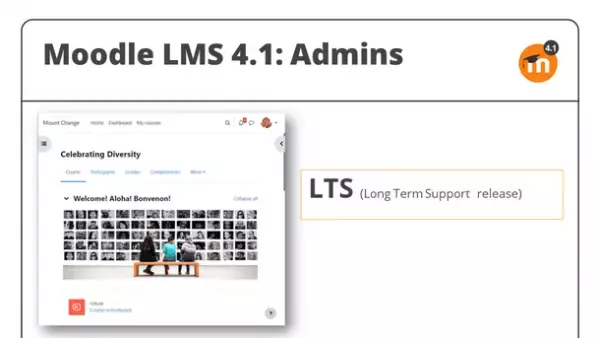 【Moodle公式情報】世界標準クラウド型LMS(学習管理システム)Moodle　最新LTS(長期サポート対象)となる「Moodle 4.1」がリリース＜Moodleエバンジェリスト松崎 剛による無料ウェビナー開催＞