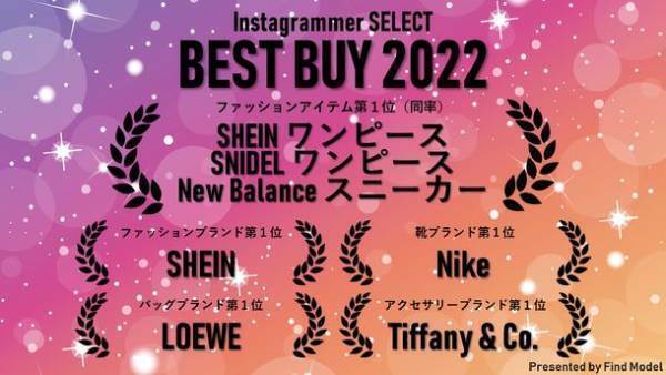 インスタグラマーによる【BEST BUYオブザイヤー2022】調査発表