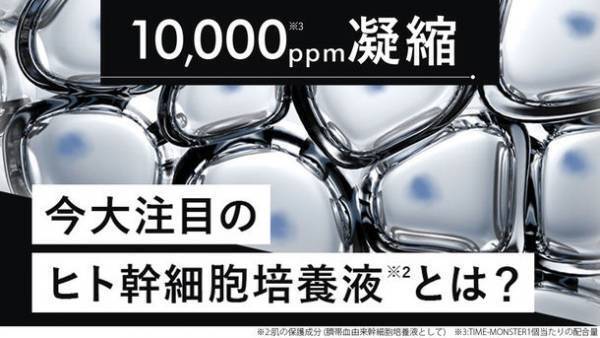 40代からの老け見え対策！男のエイジングケアを叶える美容液「タイムモンスター」をMakuakeにて12/27より先行販売開始！