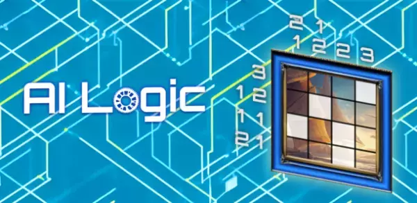 AI画像を元にしたお絵かきパズルアプリ『AI Logic』　12月13日よりiPhone, Androidで無料リリース