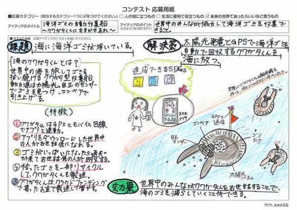 発明による社会貢献の喜びを次世代に伝える“子どもたち みんなが発明家”　第5回 樫尾俊雄 発明アイディア コンテスト　樫尾俊雄賞(最優秀賞)が決定