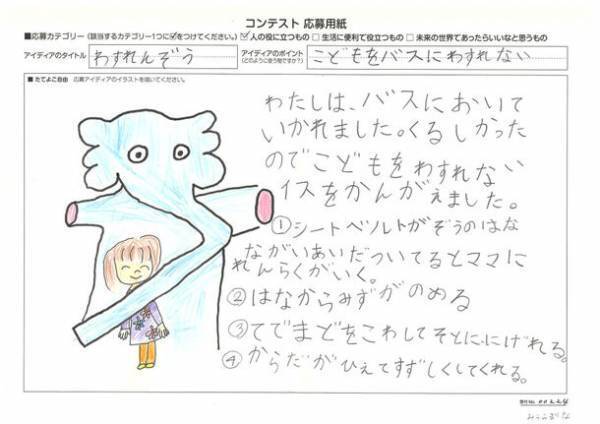 発明による社会貢献の喜びを次世代に伝える“子どもたち みんなが発明家”　第5回 樫尾俊雄 発明アイディア コンテスト　樫尾俊雄賞(最優秀賞)が決定