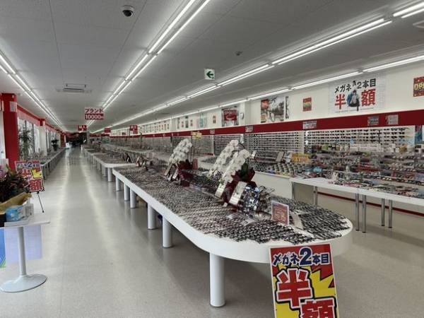 静岡県最大級　県内第7号店「メガネ赤札堂 浜松入野店」12月2日(金)オープン！オープン記念セールも開催