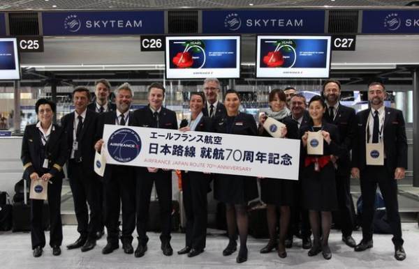11月27日に日本就航70周年を迎えたエールフランス航空、エールフランス航空　日本就航70周年記念　記者会見実施報告