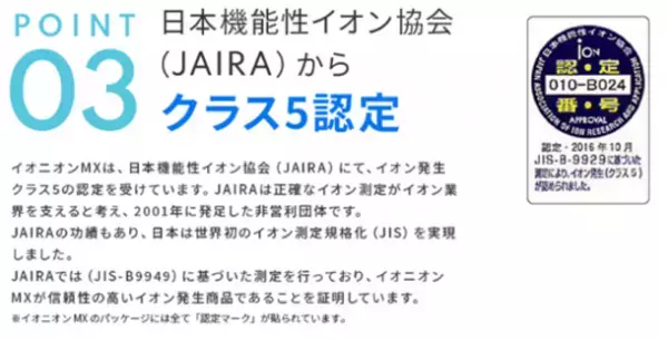 医師も推薦する、花粉、アレルギー対策グッズ「イオニオンMX」のお試しモニターを会社・事業所、施設など団体単位で募集！