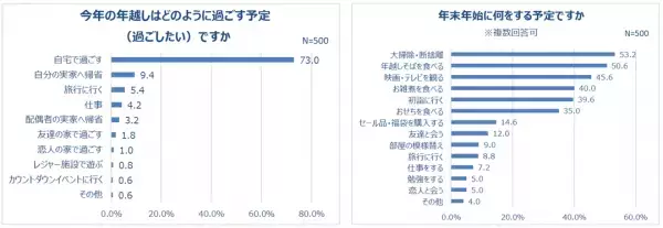 今年中にスッキリさせたいこと「仕事の内容」年末年始、約半数が「大掃除・断捨離」する！不要なものは捨てる派が約7割！一緒に年越ししたい女優 3位・橋本環奈、2位・新垣結衣、1位は！？