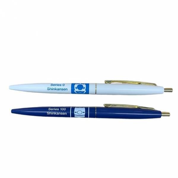 RHODIA・BICとのコラボ商品　0系トラベル筆記セット・100系トラベル筆記セット新発売！歴代の新幹線が並んだフラットポーチ付き