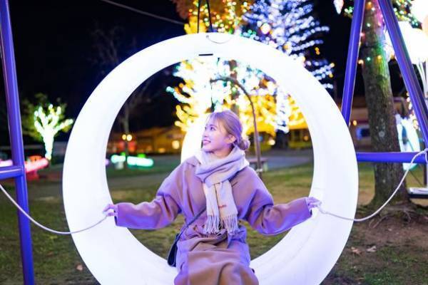 大阪・堺　ハーベストの丘で約100万球のイルミネーションが輝く「Wonder Night Hill 2022」2023年2月下旬まで開催！