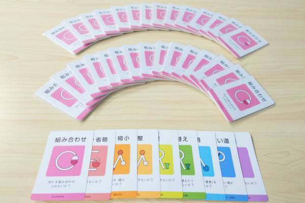 [新製品] 研修や会議前に行ってアイデアを出やすくする「CEMRAPS CARD(セムラプス カード)」を12月14日発売！