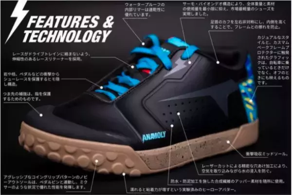 ＼早い者勝ち！35％OFF／グリップを制する者が山を制す！ストリートでも映えるマウンテンバイク・シューズ　Makuakeにて販売中