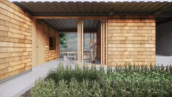 関西初！コンテナをアレンジしたサンルーム付きのヴィラ「GLAMP CABIN」が兵庫県 東条湖 丹波篠山周辺に2023年春 オープン予定！12月19日(月)よりご予約開始！グランピングよりもワンランク上のラグジュアリー空間。