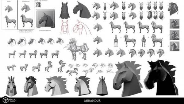 Gala Games、開発中のWeb3 MMORPG「Mirandus」の特別な馬のNFTを発売