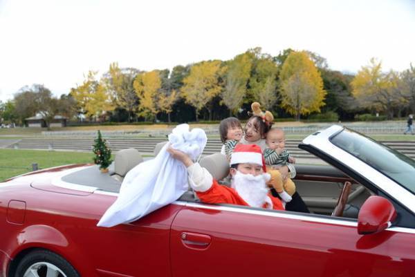 子どもたちにオープンカードライブをプレゼント！「親子でサンタドライブキャンペーン」12月16日開始