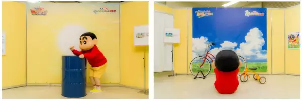 クレヨンしんちゃん30周年企画展『しん劇！ケツだけワンダーランドの大冒険』ついに開幕！！巨大なおしり出現！おケツだらけのテーマパーク。初期アニメのセル画やおしりに触れられる展示も！12/17(土)より池袋・サンシャインシティにてオープン