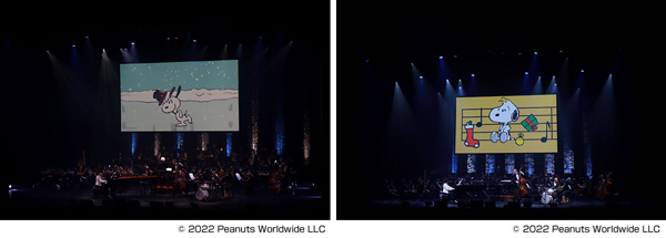 スヌーピーのオーケストラコンサートで上映されるクリスマスムード満載のオリジナルムービーが一部公開！