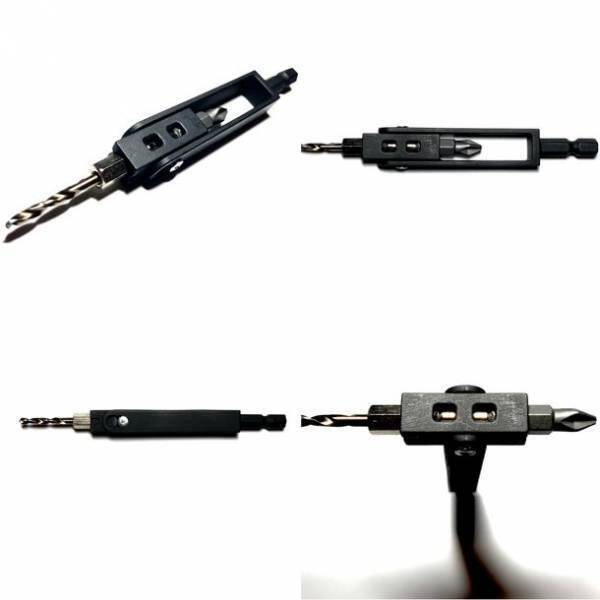 設備業の取り付け作業からDIYまで！穴あけとネジ回しの二刀流　更に進化した時短工具「ツーテクビット」Makuakeにて先行予約販売開始