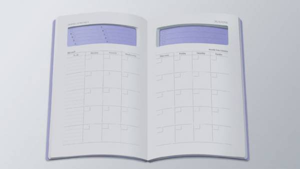 窓構造デザインで開くたびに目標が目に入る「未来が見える手帳」　Makuakeにて“BLUEPRINT”プロジェクトを12月20日より実施