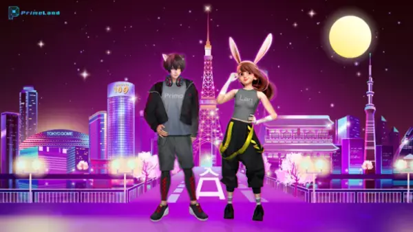 日本のコンテンツを世界へ　メタバース「PrimeLand」2022年12月20日(火)スタート！