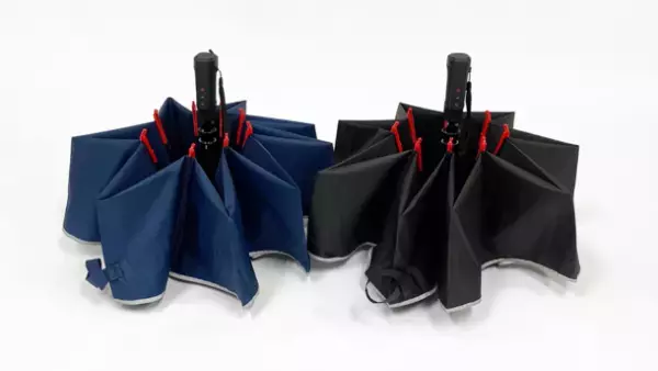 雨の日をスマートに過ごすメカニズムが集まった電動傘の決定版「Smart.J Auto(スマートジェイオート)」のクラウドファンディングをMakuakeにて開始！