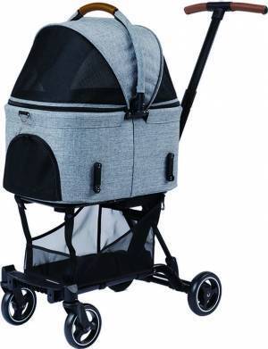 空港も機内もペットカートでスムーズに移動！ペットとの楽しい空の旅を提案　スターフライヤーの機内ペット同伴サービス「FLY WITH PET !」にエアバギーのコンパクトカート「AIRBUGGY FITT SERIES WIZ(ウィズ)」が採用されました