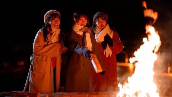 ネスタリゾート神戸の年末イベント　大自然のお焚き上げキャンプファイヤー 　2022年12月27日（火）・28日（水）2日間限定