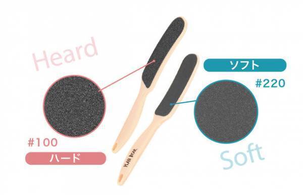 冬のカサカサ＆ひび割れカカトに！ハード＆ソフト面が1本になった“お風呂で使うカカトのやすり”　Amazon限定ブランド「Beakers」より12/26発売